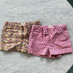 Lot of two girls Crewcuts shorts